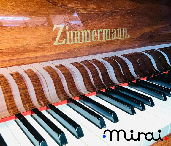 世界一小型のZIMMERMAN ベビーグランドグランドピアノ