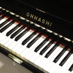 中古ピアノ OHHASHI （オオハシ） 132 和製ベヒシュタインと称された幻の名器　鍵盤