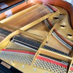 中古グランドピアノ DIAPASON （ディアパソン） DR5 内部